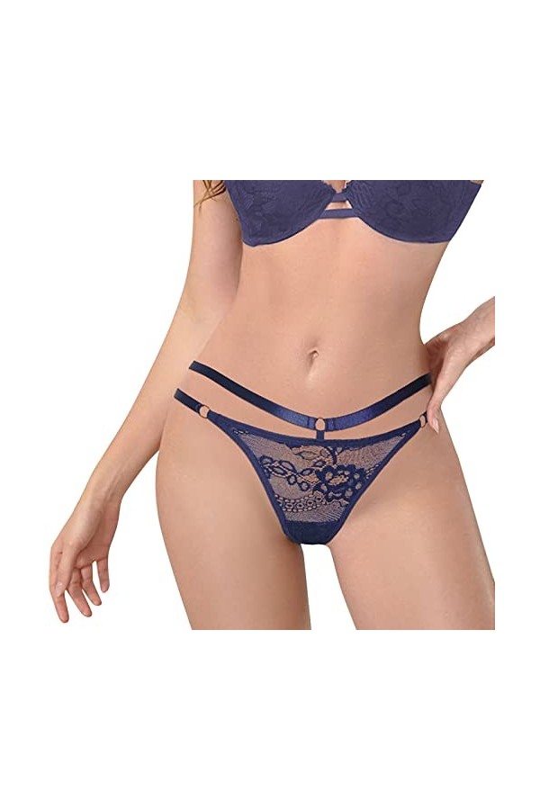 Shffuw Culotte À Volants Femmes Femmes Sexe Dentelle G Cordes Femmes sous-vêtements Sexy Lingerie Sexy Tongs pour Femmes Culo