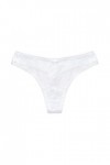 Générique Strings Hot Sexy Femme élégant T Sexy Lingerie Dentelle Retour Doux Thong Culotte de Nuit Confortable White-A, XXX