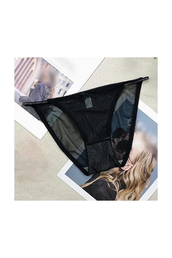 Lightning Deals Sales Slip on Chaussure Culotte Taille Basse imprimée Sexy pour Femmes sous-vêtements de Lingerie en Coton En