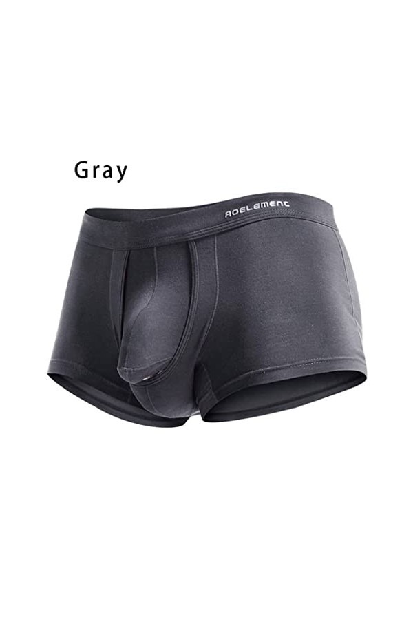 Caleçon pour homme - Boxer pour homme - Personnalité - Slip extensible - Sous-vêtements éléphants - Boxer sexy pour homme, am