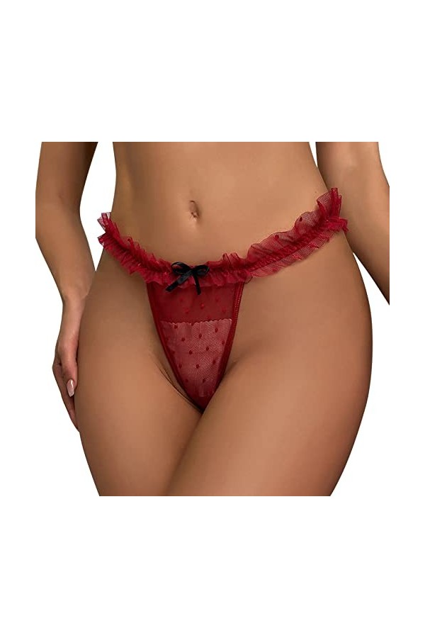 Lingerie Femme Sexy Ensemble Homme Sexy Hot y22k Sexy Femmes Tongs Dames sous-vêtements Taille Basse Hipster Bikini Culotte G