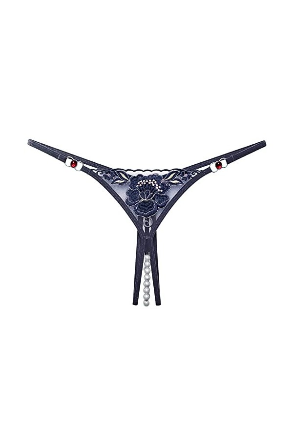 PANPANY Culottes pour Femme Femme Soutien-Gorge Dentelle Culotte Slips Confortables sous Vetements Tanga Sexy Multicolore Str