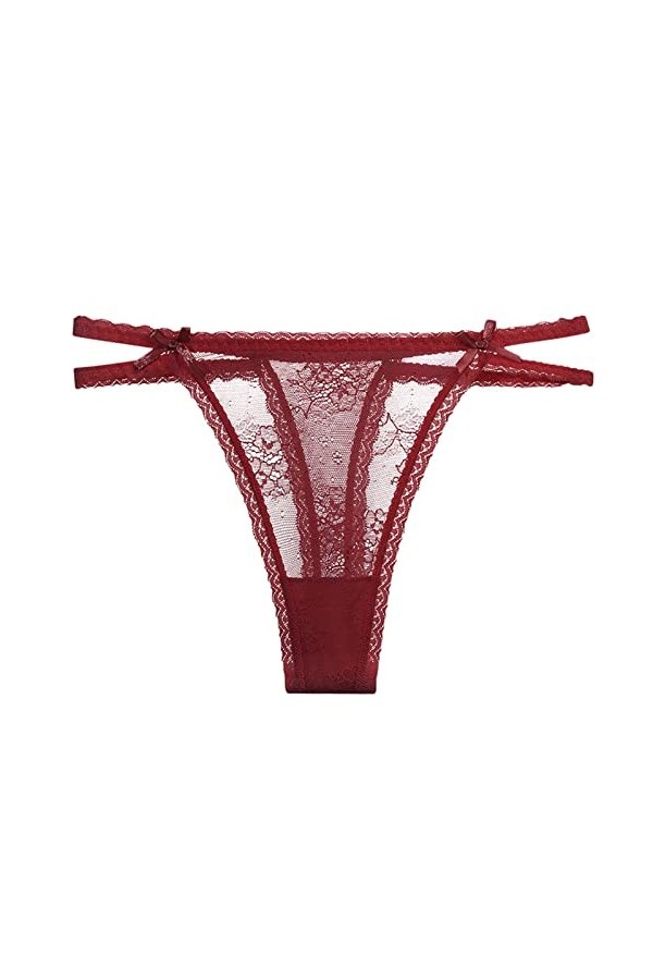 PANPANY Culottes pour Femme Confortables Multicolore Panties Soutien-Gorge Dentelle Culottes Slips sans Couture sous Vetement