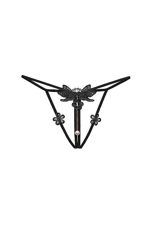 Lingerie Femme Sexy Ensemble Homme Sexy Hot y27k Culotte Ouverte dentrejambe de Dentelle Sexy de Couleur Pure des Femmes pou