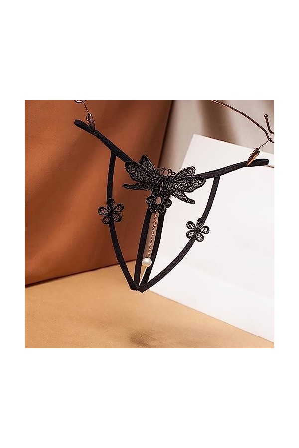 Lingerie Femme Sexy Ensemble Homme Sexy Hot y27k Culotte Ouverte dentrejambe de Dentelle Sexy de Couleur Pure des Femmes pou