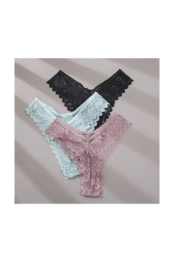 Lingerie Femme Sexy Ensemble Homme Sexy Hot y28.k Femme sous-vêtements Lingerie Sexy String Dentelle Taille Basse Fente Haute