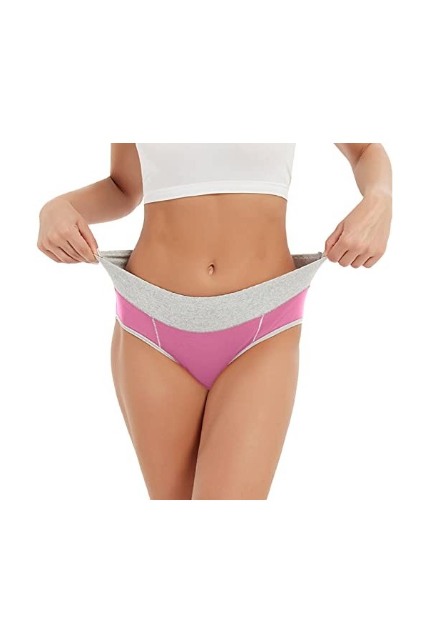 Lingerie Femme Sexy Ensemble Homme Sexy Hot y25k sous-vêtements en Coton pour Femmes Taille Haute Pleine Couverture Dames Cul