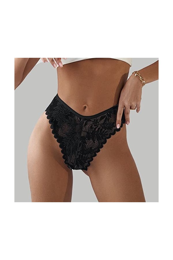 Lingerie Femme Sexy Ensemble Homme Sexy Hot y23k Lettre personnalisée Logo Taille Basse rayé Tangas No Show Bikini Tongs pers