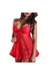 Kwatieh Combinaison Sexy Femme éRotique - Lingerie Erothique Sexy Femme Sexy éRotique Nuisette Sexy VêTement Femme Dentelle N