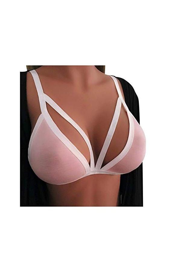 Lingerie Femme Sexy Ensemble Homme Sexy Hot y.2k Imprimé pour Femme Dentelle Spaghetti Sexy Bra Floral sous-vêtements Ensembl