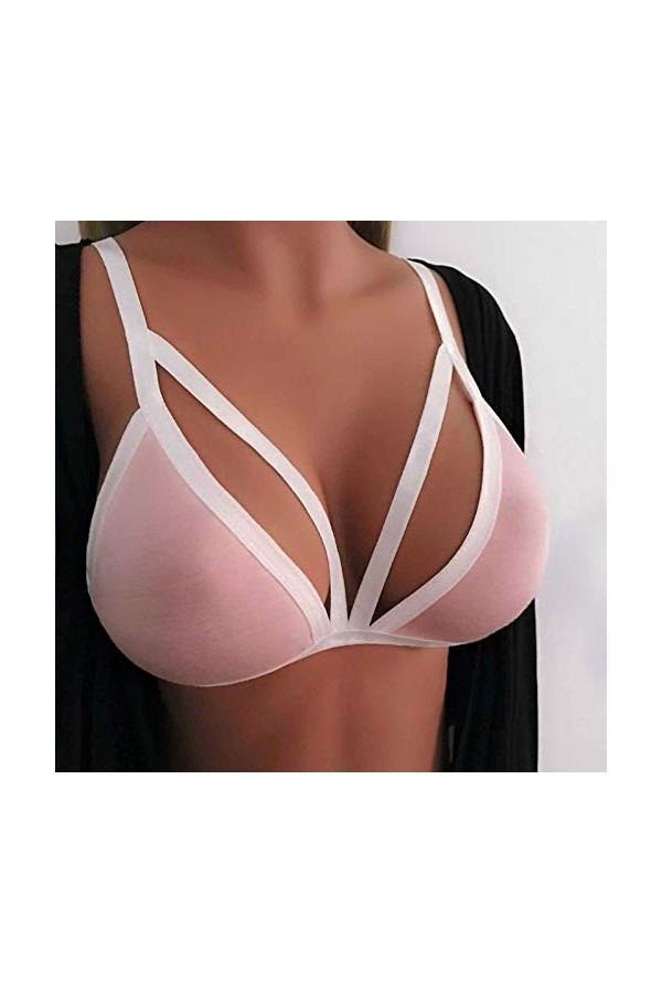 Lingerie Femme Sexy Ensemble Homme Sexy Hot y.2k Imprimé pour Femme Dentelle Spaghetti Sexy Bra Floral sous-vêtements Ensembl
