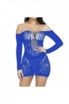 Jumpsuit Lingerie Femme Fun Lingerie Sexy Suspendu Maille Serré Wrap Hip Jupe Grand Body Vêtements de Nuit Vêtements de Nuit 