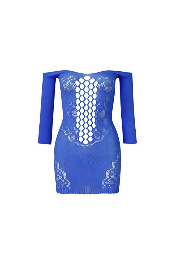 Jumpsuit Lingerie Femme Fun Lingerie Sexy Suspendu Maille Serré Wrap Hip Jupe Grand Body Vêtements de Nuit Vêtements de Nuit 