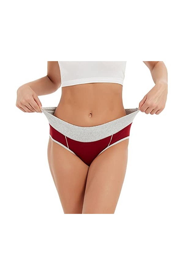 Lingerie Femme Sexy Ensemble Homme Sexy Hot y25k sous-vêtements en Coton pour Femmes Taille Haute Pleine Couverture Dames Cul