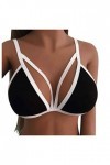 Lingerie Femme Sexy Ensemble Homme Sexy Hot y.2k Imprimé pour Femme Dentelle Spaghetti Sexy Bra Floral sous-vêtements Ensembl