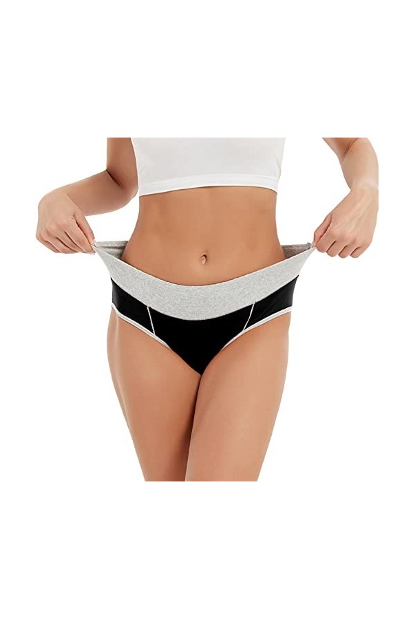 Lingerie Femme Sexy Ensemble Homme Sexy Hot y25k sous-vêtements en Coton pour Femmes Taille Haute Pleine Couverture Dames Cul