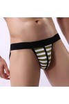 Strings Et Tangas pour Homme Sportif Tanga Thong ​sous-vêtement Extensible Taille Basse Respirant Confortable Lingerie pour H