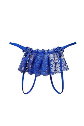 MKIUHNJ Lingerie de haute qualité Thong dentelle sous-vêtements culotte pantalon femme string sexy dames lingerie en maille, 