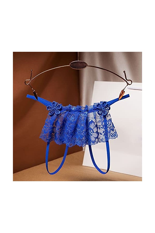 MKIUHNJ Lingerie de haute qualité Thong dentelle sous-vêtements culotte pantalon femme string sexy dames lingerie en maille, 