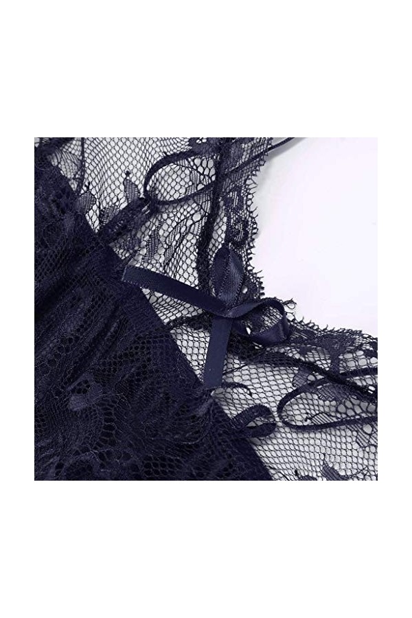 Ensemble Lingerie Feminine Sexy Slutty Hot Mini Robe Sensuelle Valentin sous Vêtements Grande Taille Chemise Transparentes Ou