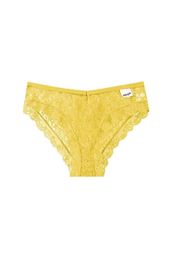 Culotte Femme sans Couture Haute Tangas Culottes Légère Period sous-Vêtements Dentelle Tangas Multicolore Classique Briefs Cl