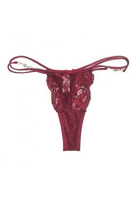 Lingerie Femme Sexy Ensemble Homme Sexy Hot y28.k Femmes T Retour Culotte String Sexy Dentelle Sports Fitness Ultra Mince Fem