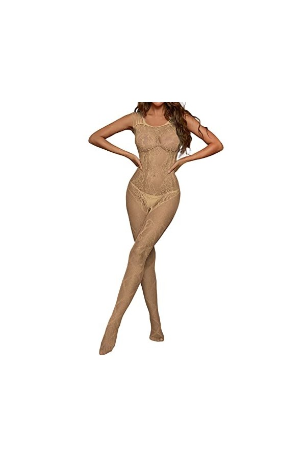 Bodysuit dos nu lingerie slim bodies haut combinaison body érotique transparent bretelles spaghetti femme lingerie femme ling