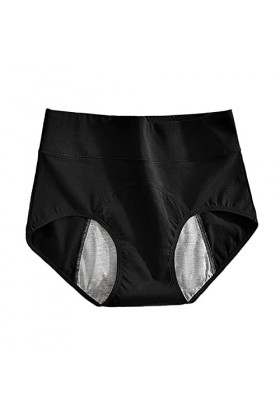 Culottes Menstruelles Femme Sexy Culotte sans Couture Physiologiques Panties Creux Underwear Absorbante Étanches Briefs Pur C