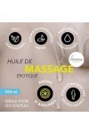 Loovara - Huile de Massage - Massage Oil Lemon Squeeze, 250ml - Huile Massage Sexuel Couple - Testée Dermatologiquement - Idé