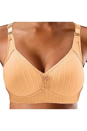 Soutien-gorge pour femme - Pour personnes moyennes et âgées - Sans anneau en acier - Soutien-gorge confortable - Livraison gr