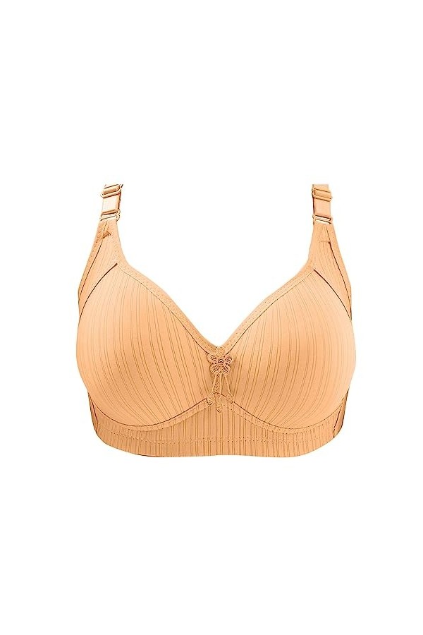 Soutien-gorge pour femme - Pour personnes moyennes et âgées - Sans anneau en acier - Soutien-gorge confortable - Livraison gr