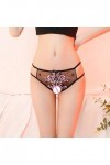 Lingerie Femme Sexy Ensemble Homme Sexy Hot y*2k String en Maille Creuse brodée Sexy Taille Basse pour Femmes Ensemble Vaisse