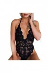 Générique Lingerie+Femme+Nuisette Ouverte Nuisette Mini Robe Slutty Hot Harness Lingerie See Through Mini Short Valentin Body