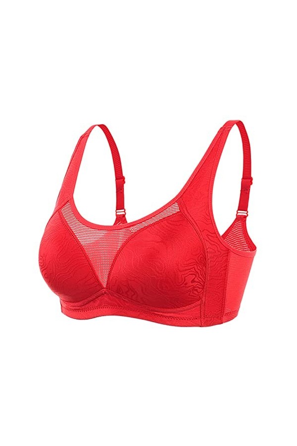 1 pièce Soutien-gorge en dentelle grande taille pour femme Sous-vêtements Bralette Crop Top Sexy Femme Soutien-gorge Grand To