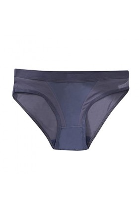 String Femme Stretch Pantalons Triangle Taille Haute Culottes Elasticité Slips en Pur Coton et Soie Tangas Ice Boxer Shorts C