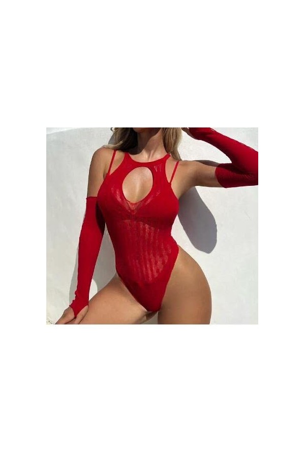Clubwear en Maille Transparente pour Femmes Lenceria Extreme Sexy Dessous New Luxury Sexs Noir Couleur Femmes Sexy Jarretière