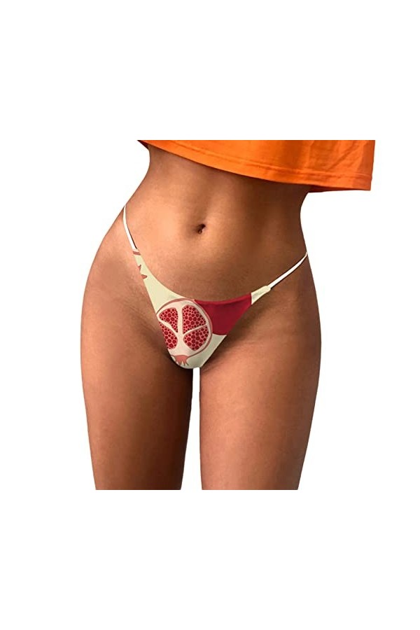 Lingerie Femme Sexy Ensemble Homme Sexy Hot y27k Culotte imprimée Sexy de Tous Les Jours pour Femmes Body Sexy Valentin Red,