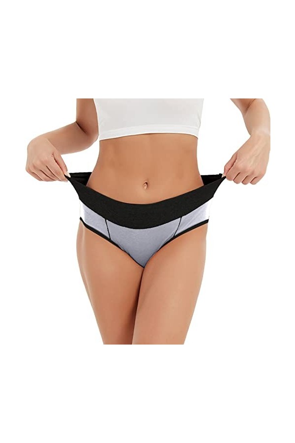 Lingerie Femme Sexy Ensemble Homme Sexy Hot y25k sous-vêtements en Coton pour Femmes Taille Haute Pleine Couverture Dames Cul