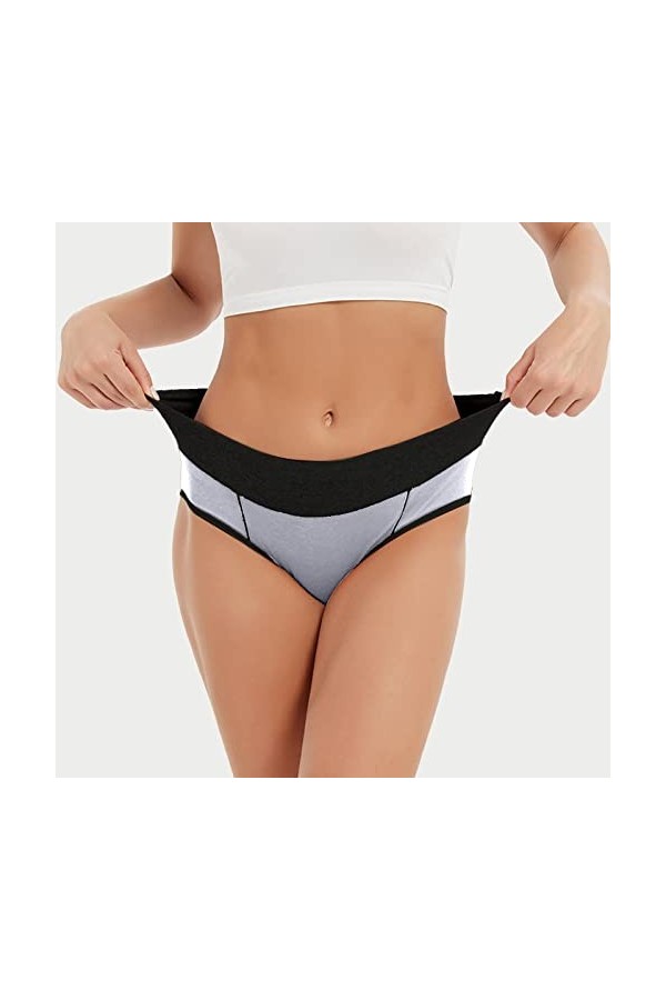 Lingerie Femme Sexy Ensemble Homme Sexy Hot y25k sous-vêtements en Coton pour Femmes Taille Haute Pleine Couverture Dames Cul