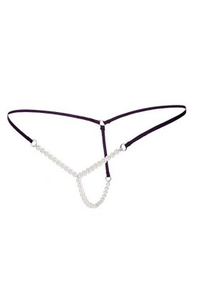 Lingerie Sexy Femme Body et Combinaison Strings Solides et Bas Sexy G-String sous-vêtements Taille Femmes Pearl Costume Sexy 