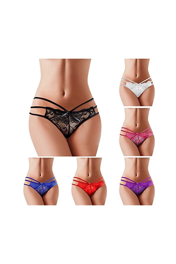 2023 New y/2/k Style Lingerie Femmes Sexy Culottes Dentelle Strings G String Lingerie Pour Femmes Pour Culottes Sexy Taille B