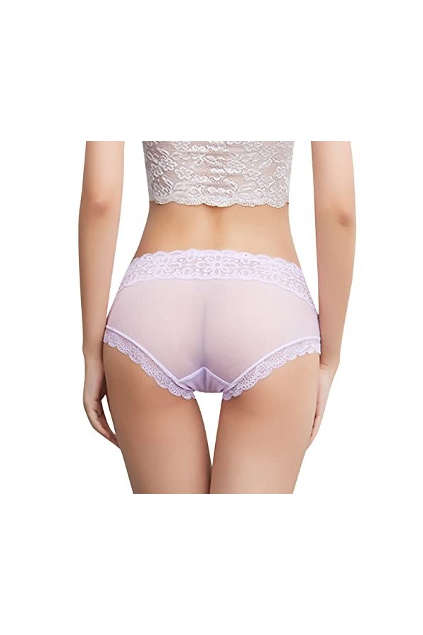 Culottes Menstruelles Femme Dentelle Culottes Sexy Multicolore Panty Couvrante Caleçon Physiologiques Hot Shorties Pur Coton 