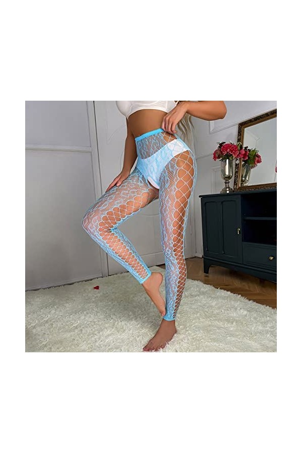 Lingerie Femme Sexy Ensemble Homme Sexy Hot y21k Femmes Collants Sexy résille Ouverture Leggings imprimé léopard Collants Lin