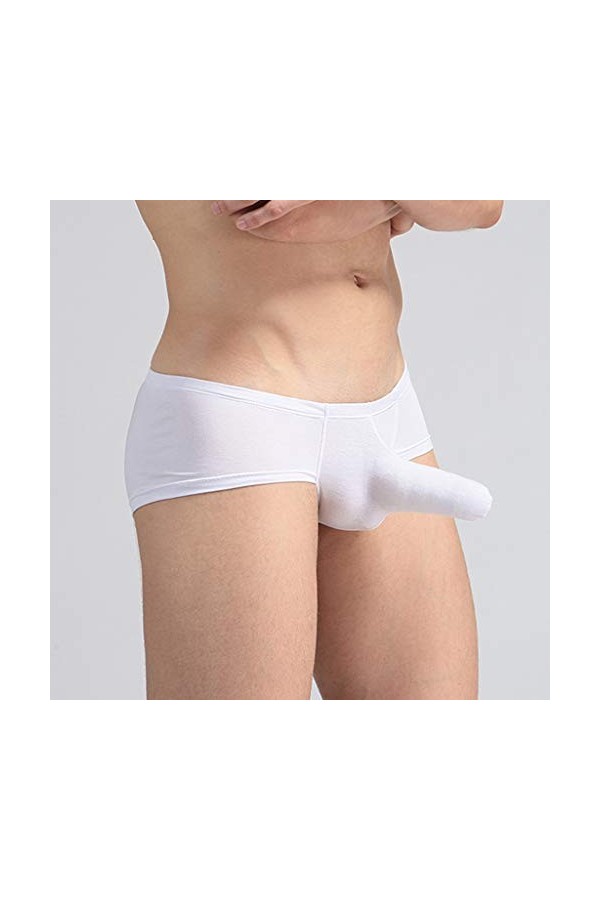 String Homme Sexy Hot Tanga Thong éléphant Renflement Culotte Pochette String Extensible Taille Basse éRotique Culotte Respir
