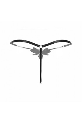 ADMAY 2023 New y*2*k Style Lingerie sous-vêtements Culottes Femme Broderie Taille réglable Sexy G-String V-String Nuisette Se