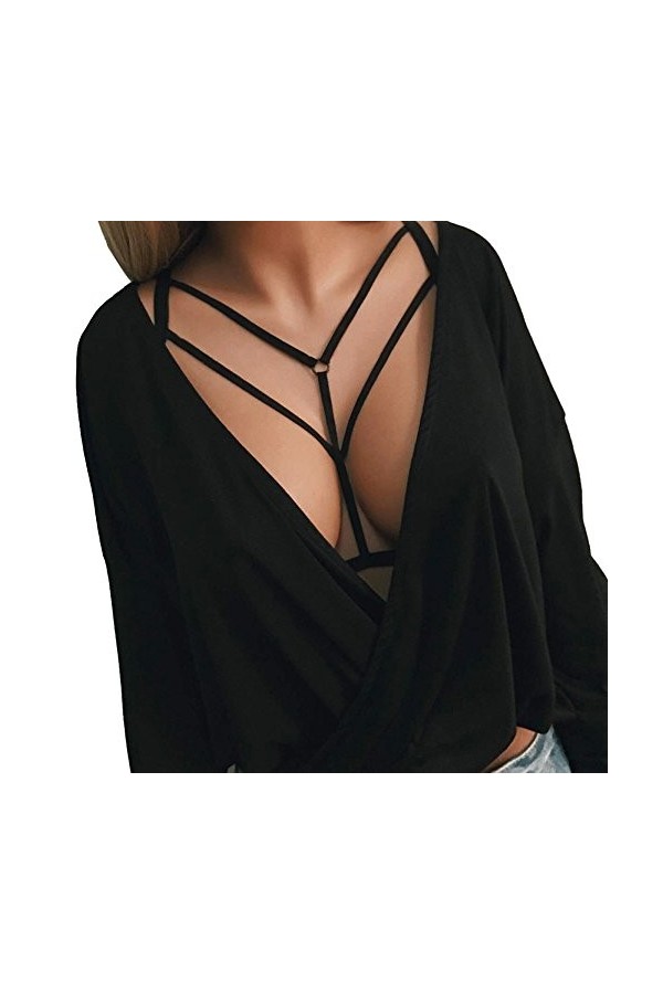 2023 New y*2*k Style Lingerie Sexy Halter Cage Soutien-Gorge Femmes Bustier Strappy Mode élastique Femmes Sexy Lingère Sexy 