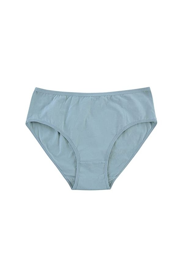 String Stretch Femme 2023 Nouveau de Absorbante Menstruelle Culottes en Pur Coton et Soie Pantalons Triangle Couleur Unie Sli