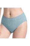 String Stretch Femme 2023 Nouveau de Absorbante Menstruelle Culottes en Pur Coton et Soie Pantalons Triangle Couleur Unie Sli