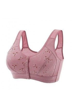 Soutien-gorge de sport classique avec fermeture frontale - Soutien-gorge sexy - Pour robes dos nu - En cuir verni - Bretelles