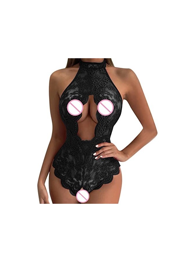 Générique Lingerie Sexy Femme Coquine Hot Sexy Hot Lingerie Sexy Push Up Mini Robe Slutty Hot Clubwear Valentin Nuisette Mini